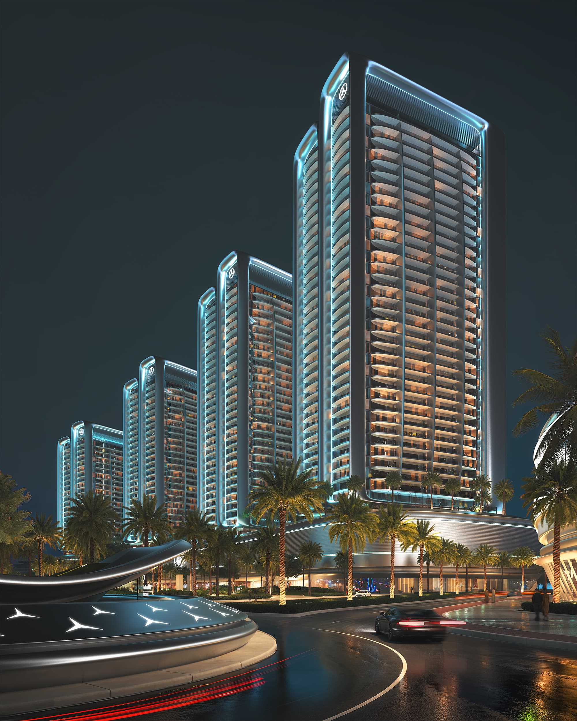 Mercedes-Benz Places by Binghatti - Off Plan Property in Downtown Dubai