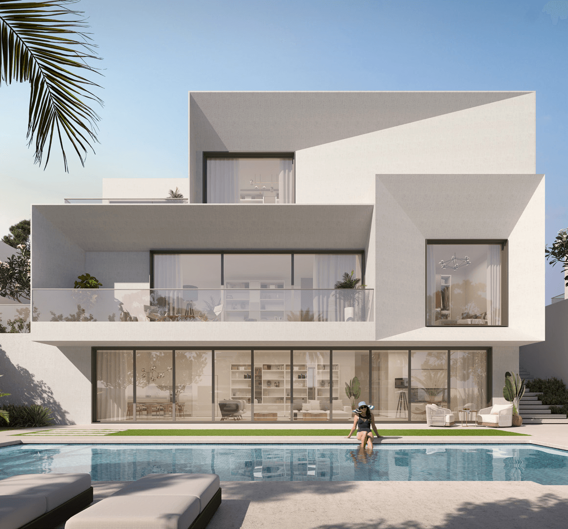 Palmiera at The Oasis by Emaar with Private Garden in a waterfront community in Dubailand, Dubai