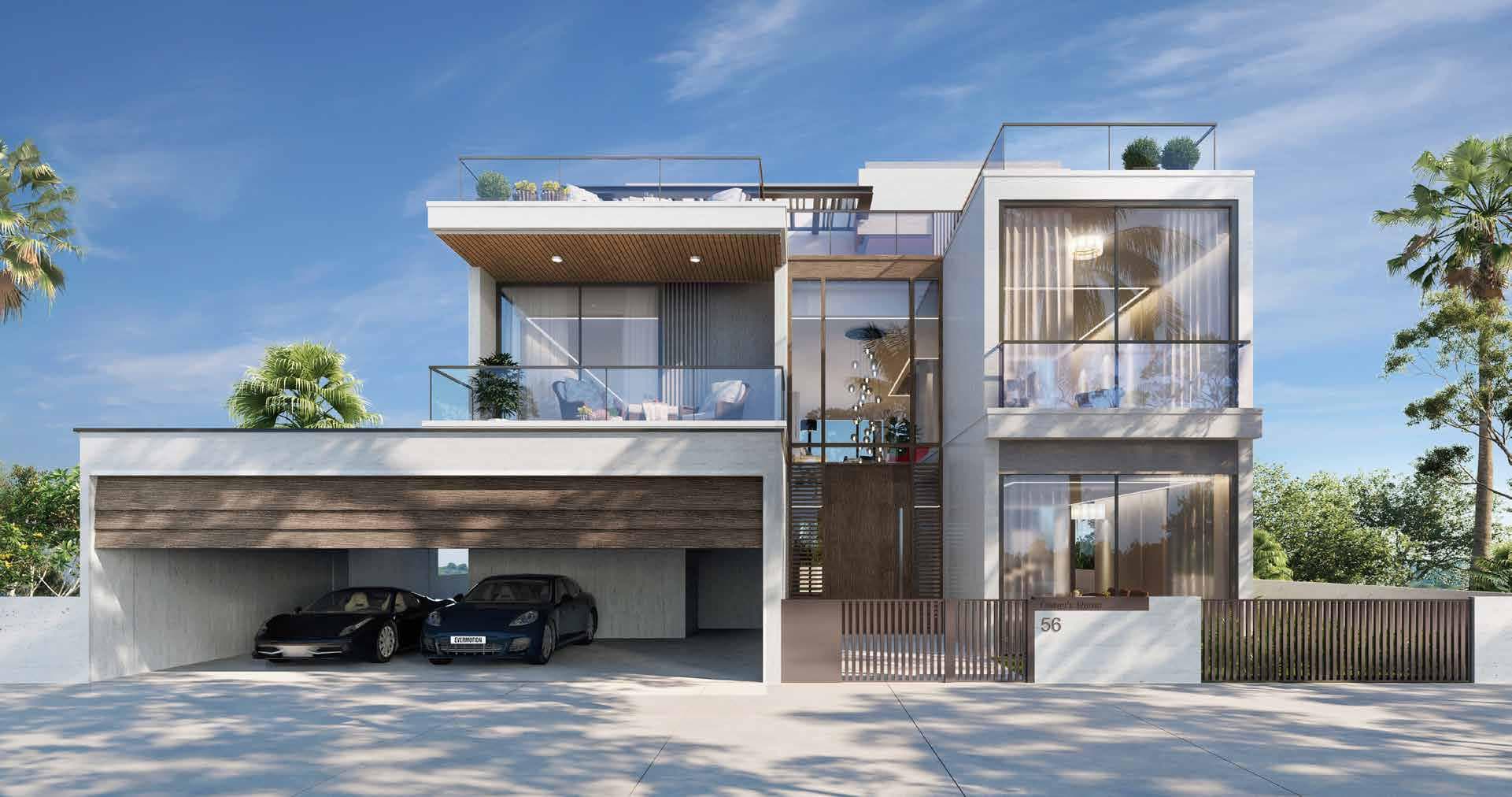 Luxury Waterfront Twin Villa | 4BR + Maid | Q 2026 - Gallery 1